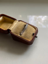 Load image into Gallery viewer, CZ Sterling Silver Stacker Infinity Band
