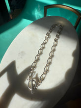 Load image into Gallery viewer, Toggle Clasp Sterling Silver Chain 18”
