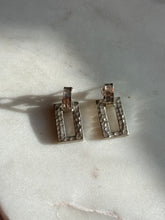 Load image into Gallery viewer, Solid Hammered Sterling Silver Earrings
