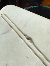 Load image into Gallery viewer, Sterling Morganite Pink Sapphire Zircon Necklace 18”
