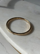 Load image into Gallery viewer, Italian Gold Vermeil Bangle Bracelet
