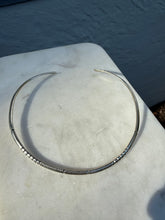 Load image into Gallery viewer, Vintage Sterling Silver Torque Necklace
