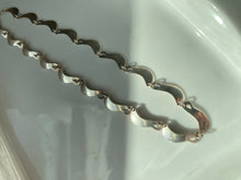 Load image into Gallery viewer, Unique Link Vintage Sterling Silver Chain
