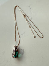 Load image into Gallery viewer, Blue Spinel Sterling Silver Necklace
