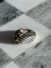 Load image into Gallery viewer, Princess Cut Amethyst &amp; Cabochon Peridot Size 6
