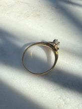 Load image into Gallery viewer, Diamond 14k Yellow Gold Ring Size 7.75
