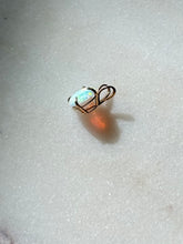 Load image into Gallery viewer, Four-Prong Solitaire Opal 10k Gold Pendant
