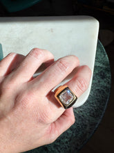 Load image into Gallery viewer, Chunky Gold Vermeil Statement Ring Size 9.25
