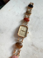 Load image into Gallery viewer, Vintage Gold Plated Scarab Beetle Watch 5.5”
