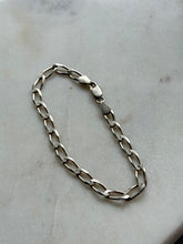 Load image into Gallery viewer, Italian Vintage Sterling Silver Bracelet 7.5”
