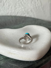 Load image into Gallery viewer, Sleeping Beauty Turquoise Sterling Silver Ring Size 7.25
