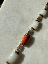 Load image into Gallery viewer, Jade Gold Vermeil Bracelet 7.25”
