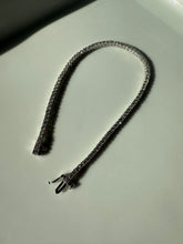 Load image into Gallery viewer, Sterling Silver CZ Tennis Bracelet 7.25”
