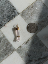 Load image into Gallery viewer, Chalcedony 18k Gold Mano Figa Pendant
