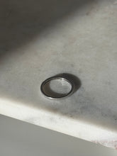 Load image into Gallery viewer, Pink Sterling Silver Thin Dainty Stacker Band Size 8

