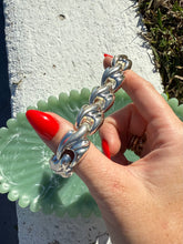 Load image into Gallery viewer, Italian Sterling Silver Chunky Bracelet 7”
