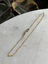 Load image into Gallery viewer, Antique 14k watch chain w/ Dog Clip 14”

