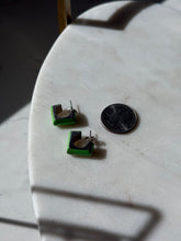 Load image into Gallery viewer, Gaspeite Sterling Silver Earrings
