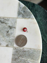 Load image into Gallery viewer, Red Evil Eye Sterling Silver Charm
