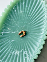 Load image into Gallery viewer, Antique 9k Gold Horseshoe Pendant
