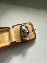 Load image into Gallery viewer, Garnet Sterling Silver Ring Size 11.5
