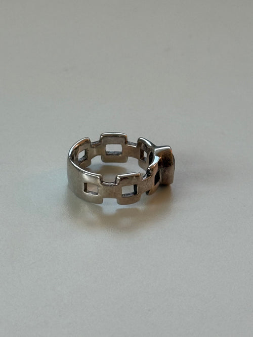 Amethyst Sterling Silver Ring Size 4.75