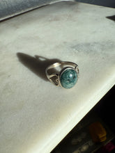 Load image into Gallery viewer, Heart Agate Sterling Silver Ring Size 7.5
