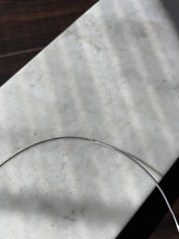 Load image into Gallery viewer, Thin Wire Sterling Silver Torque
