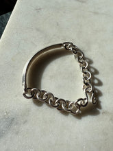 Load image into Gallery viewer, Chunky Solid Sterling Silver Curb Bracelet 7.25”
