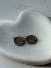 Load image into Gallery viewer, Vintage 1942 Silver Dime Earrings
