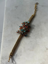 Load image into Gallery viewer, Vintage Gold Plated Fringe Bracelet
