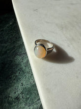 Load image into Gallery viewer, Opal Sterling Ring Size 7.75
