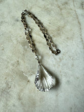 Load image into Gallery viewer, Antique Sterling Crystal Necklace
