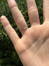 Load image into Gallery viewer, Opal &amp; Diamond 14k White Gold Bow Ring Size 6.75
