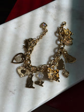 Load image into Gallery viewer, Kirks Folly Cat Charm Bracelet
