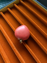 Load image into Gallery viewer, Gold Vermeil Coral Heart Pendant
