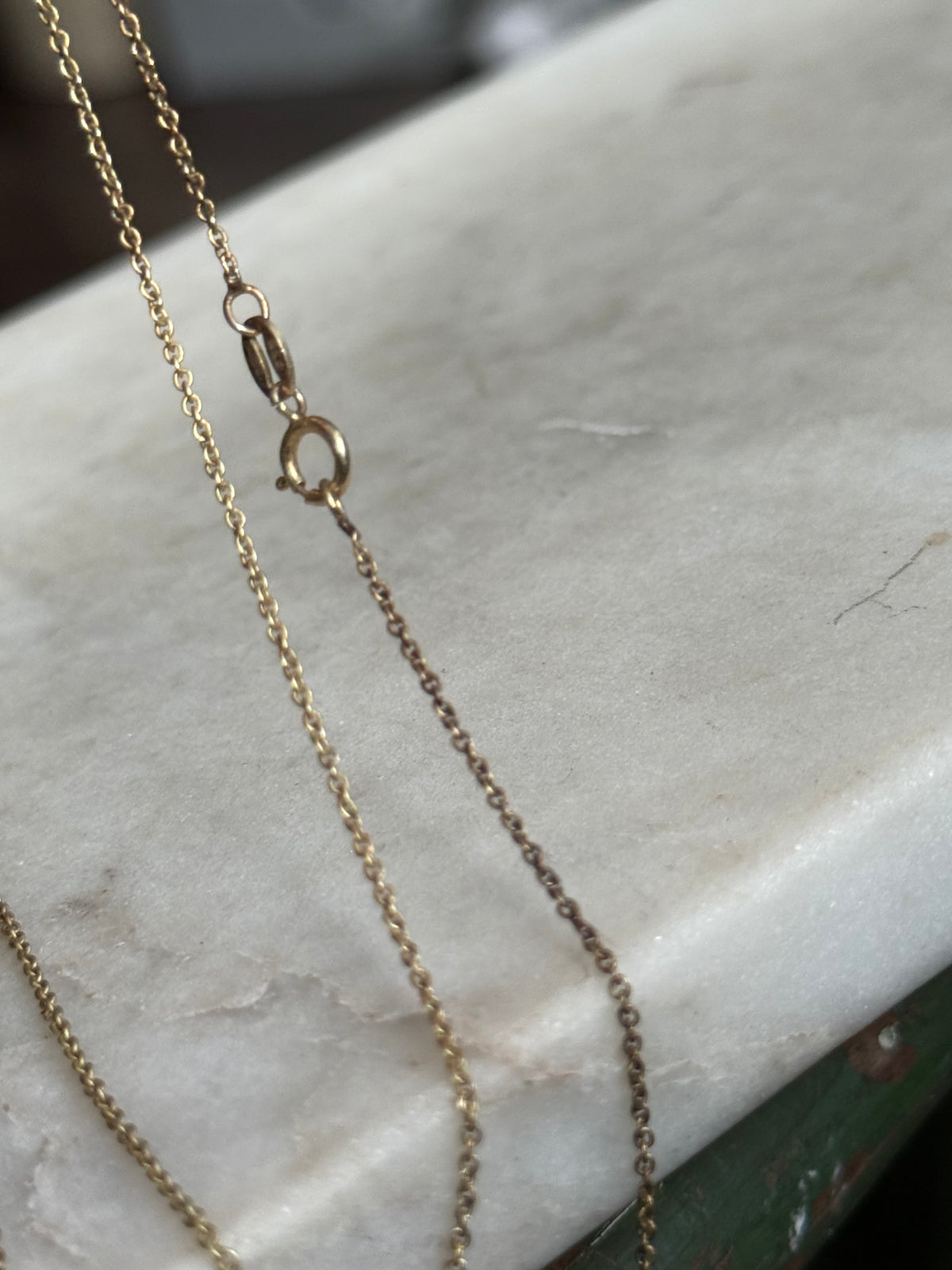 Gold Vermeil Necklace 18”