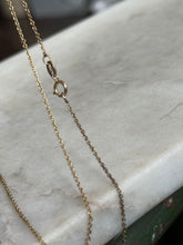 Load image into Gallery viewer, Gold Vermeil Necklace 18”

