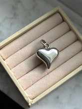 Load image into Gallery viewer, Vintage Sterling Silver Heart Pendant
