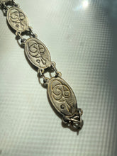 Load image into Gallery viewer, Mid-Century Irish Tara Ware Enamel Sterling Silver Bracelet
