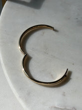Load image into Gallery viewer, Italian Gold Vermeil Bangle Bracelet
