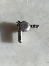 Load image into Gallery viewer, James Avery Hair Blow Dryer Sterling Charm
