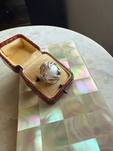 Load image into Gallery viewer, Vintage Pearl Sterling Silver Ring
