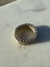 Load image into Gallery viewer, Mesh Link Sterling Silver Ring Size 10.25

