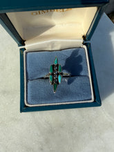 Load image into Gallery viewer, Turquoise Sterling Silver Ring Size 6.25
