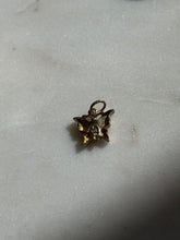 Load image into Gallery viewer, Vintage Enamel Butterfly 14k Gold Butterfly
