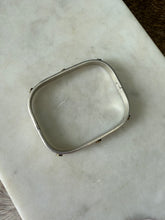 Load image into Gallery viewer, Sterling Silver &amp; Brass Screw Bangle Bracelet
