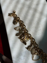 Load image into Gallery viewer, Kirks Folly Cat Charm Bracelet
