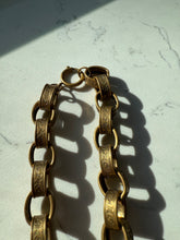 Load image into Gallery viewer, Vintage 1930s Germany Brass Necklace 18.5”
