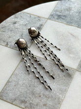 Load image into Gallery viewer, Vintage Sterling Silver Twisted Drop Earrings
